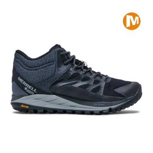 Merrell Antora 2 Mid GORE-TEX Laufschuhe Damen Schwarz [DE-KYQUZ]